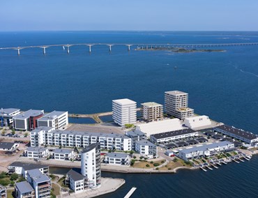 Calmarsunds installerar i unikt havsläge i Kalmar