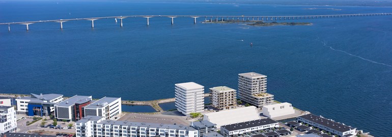 Calmarsunds installerar i unikt havsläge i Kalmar